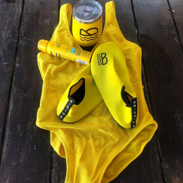 Sunburst Yellow Stainless Steel Beach Cup - Image 8